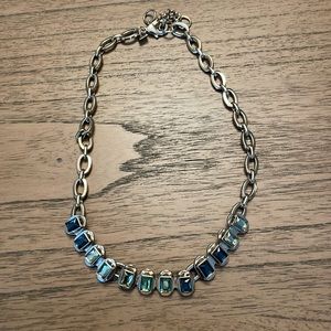 Banana Republic blue stone necklace